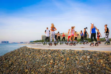 Территория Rixos The Palm Hotel & Suites
